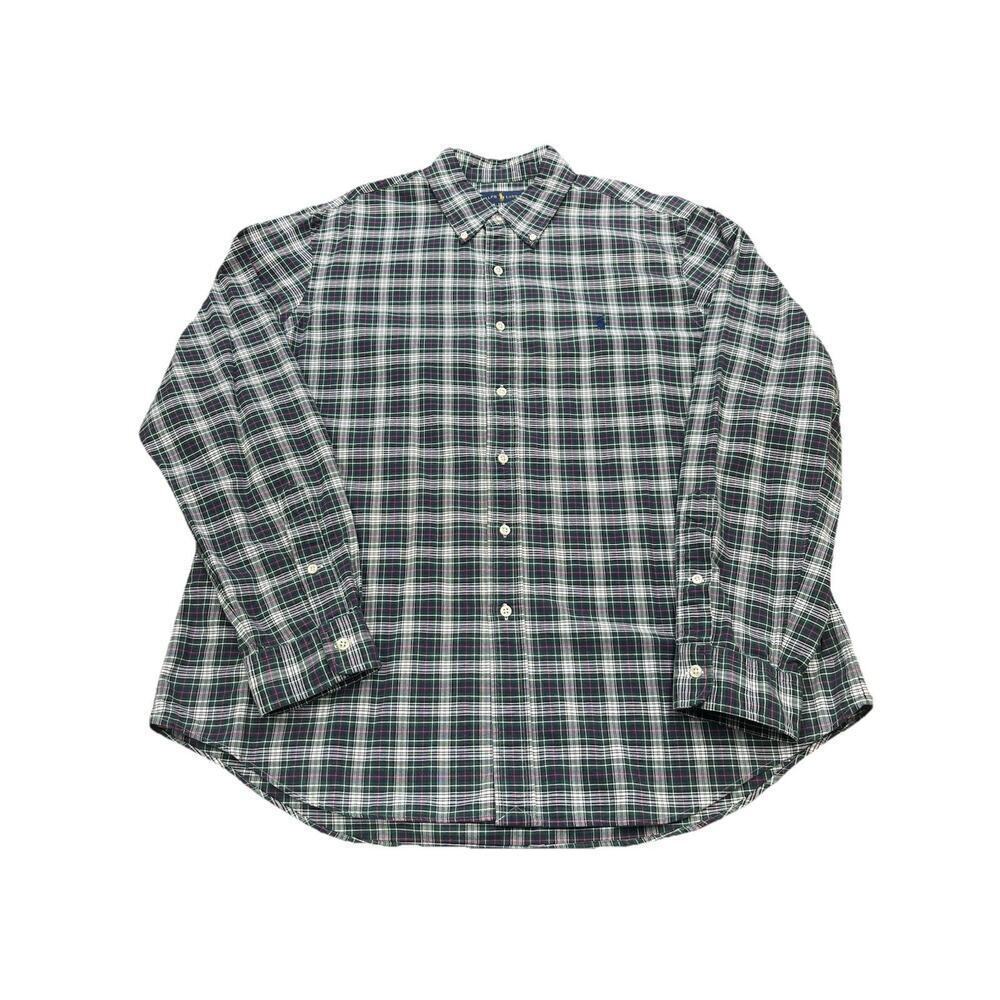 Ralph Lauren Plaid Multicolor Button Down Long Sleeve Shirt Mens XL - Picture 3 of 10